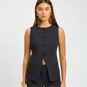 Kookai Ariel Crew Vest